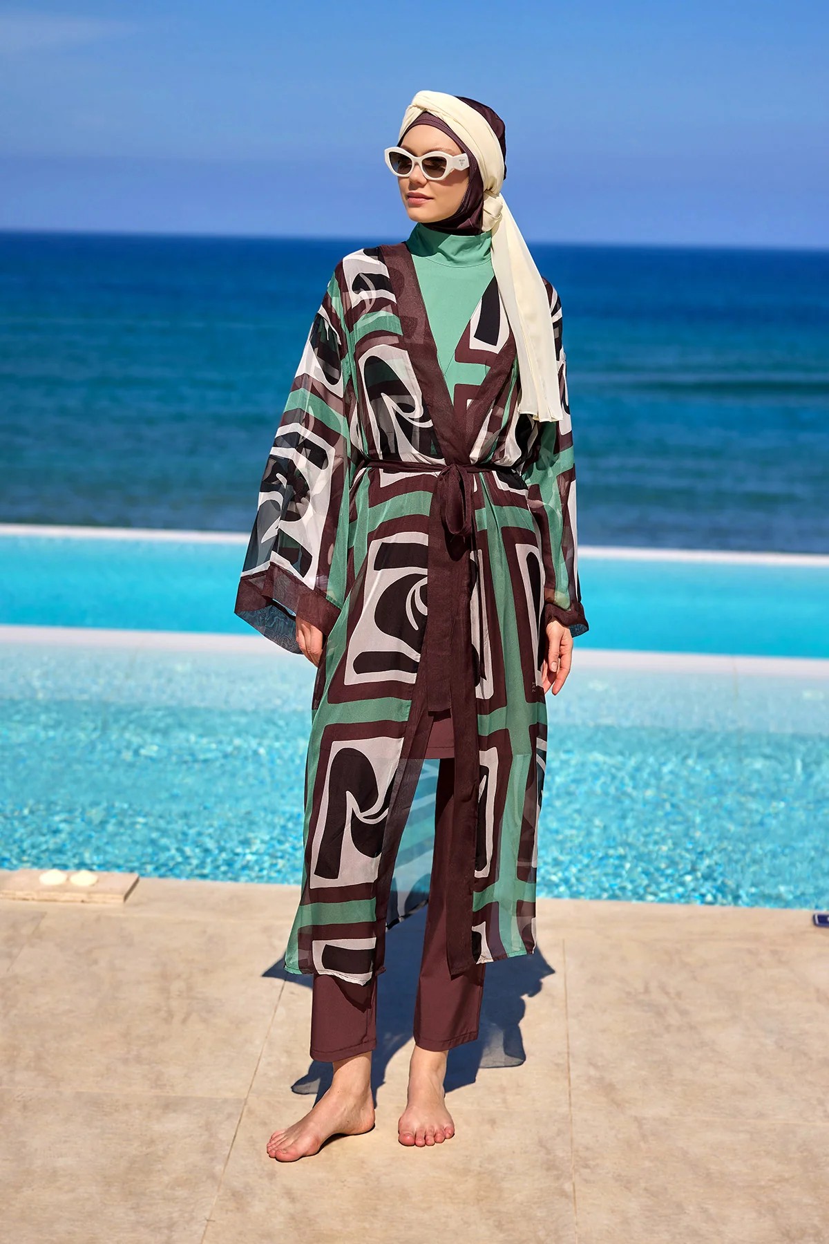 MARİNA PAREO KAFTAN