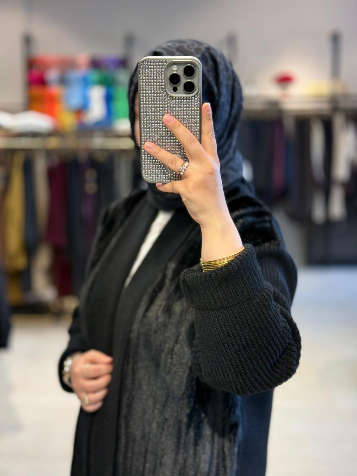 GHİSA KÜRK DETAYLI TRİKO HIRKA 5KGSHRK3050