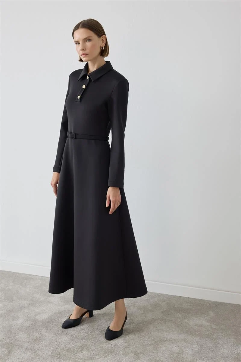 MİORİ MAJE SCUBA ELBİSE MIO26K3100005