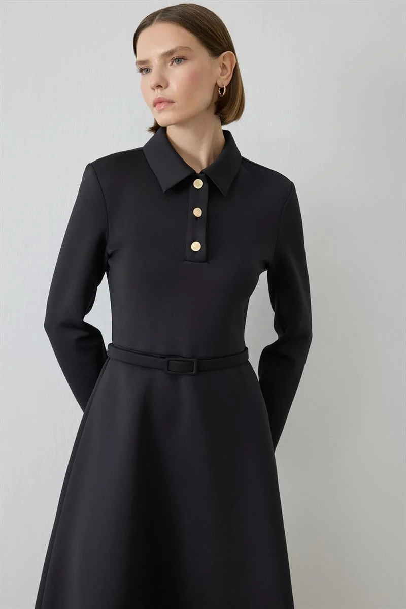 MİORİ MAJE SCUBA ELBİSE MIO26K3100005