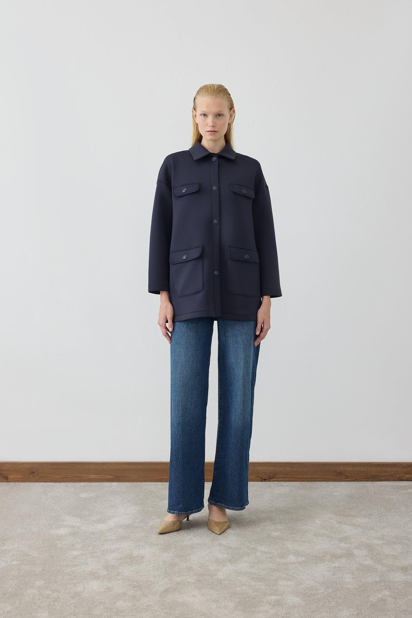 TERZİ DÜKKANI RAVEL 4 CEPLİ PUF KAP TD24K13033007