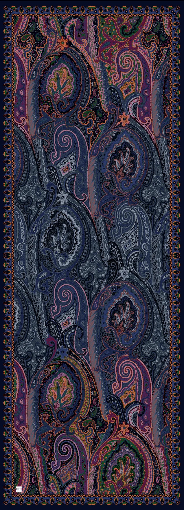 MORENOSİLK NİGHT JADE ŞAL