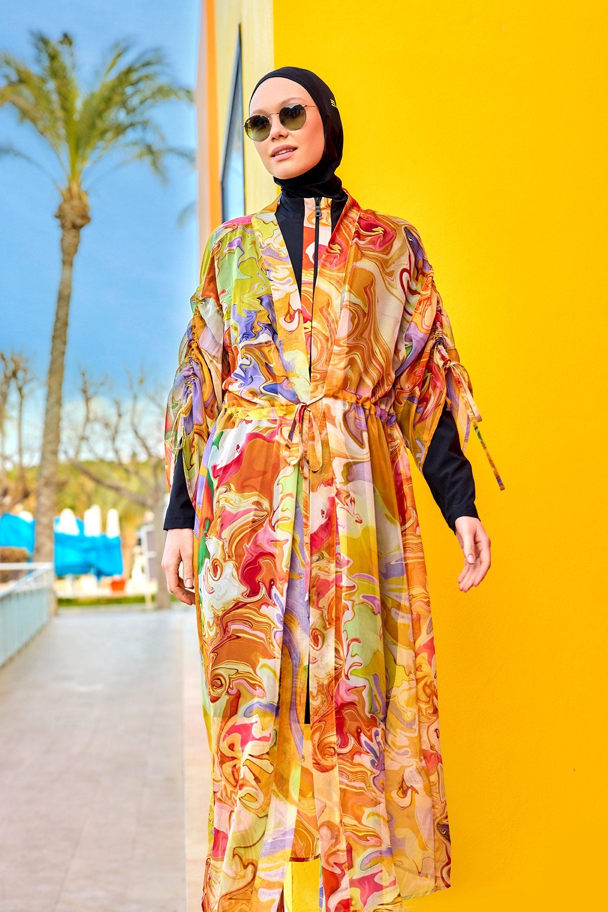 MARİNA PAREO KAFTAN