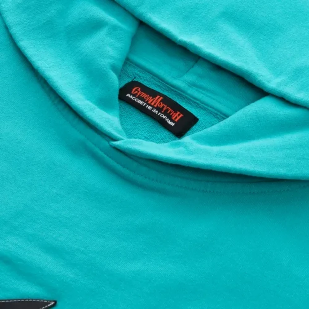 Rassvet x Slava Mogutin Cotton Hoodie Knit Blue