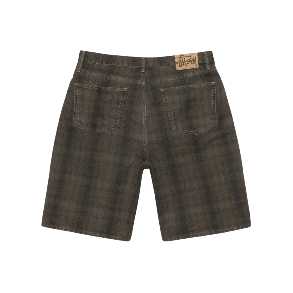 Stüssy Big Ol Shorts - Canvas Plaid