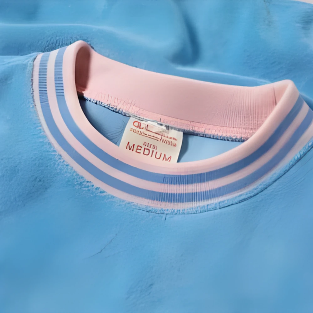 Champion Reverse Weave Vintage Terry Crew Sweat Blue