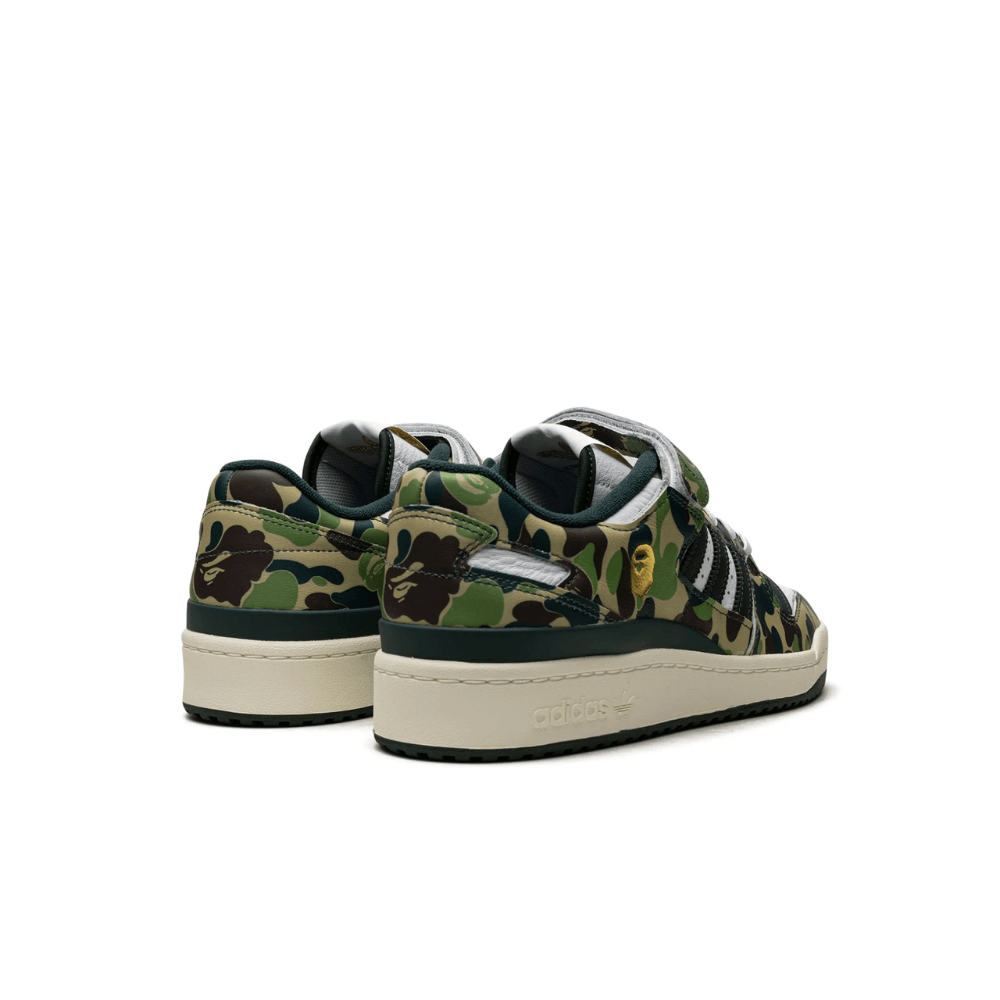 adidas x BAPE Forum 84 Low "30th Anniversary Green Camo"