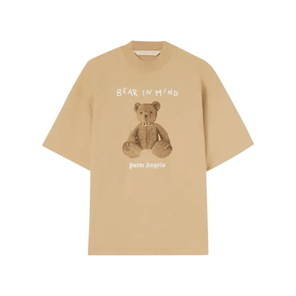 Palm Angels Bear In Mind T-Shirt Brown