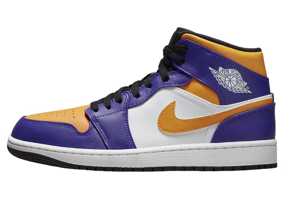Nike Air Jordan 1 Mid Lakers