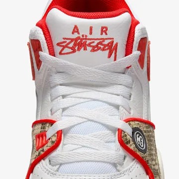 Stüssy x Nike Air Flight 89 Low SP 'Habanero Red'