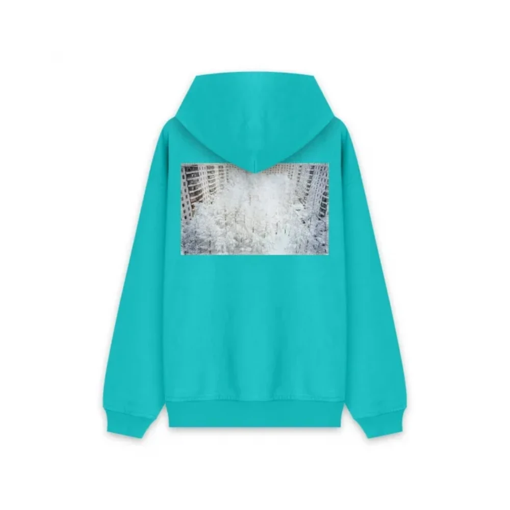 Rassvet x Slava Mogutin Cotton Hoodie Knit Blue
