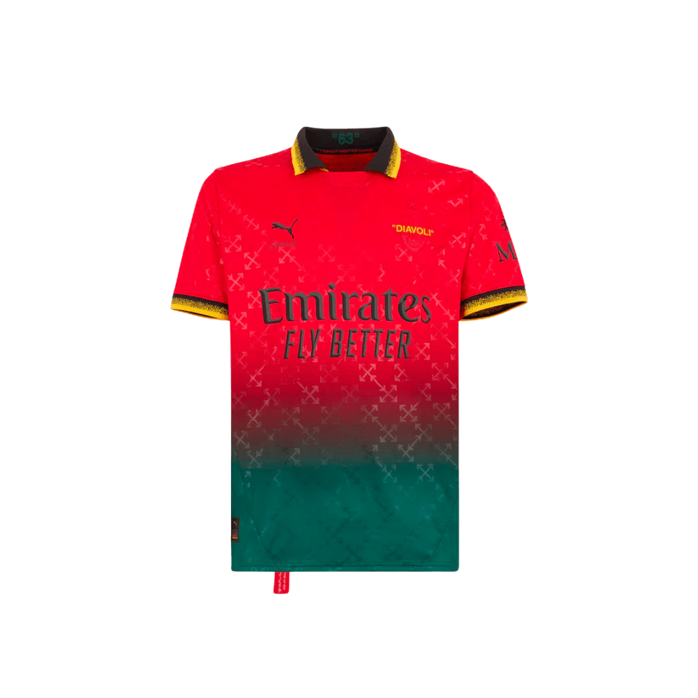 PUMA x OFF-WHITE™ AC MILAN Erkek Forma Kırmızı