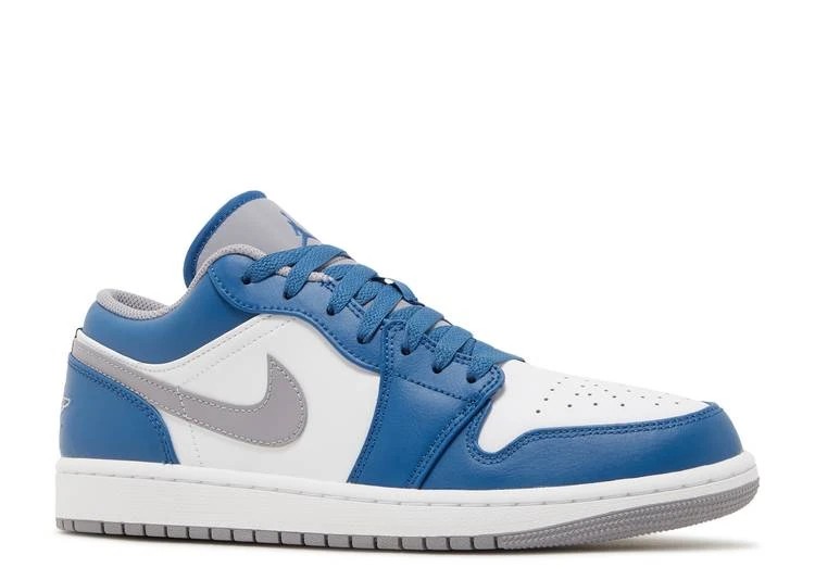 Nike Air Jordan 1 Low True Blue Cement