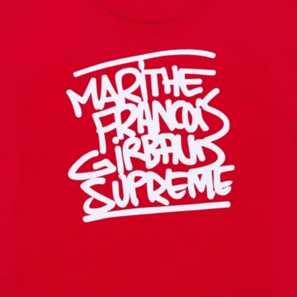 Supreme® x Marithé + François Girbaud Tee Red