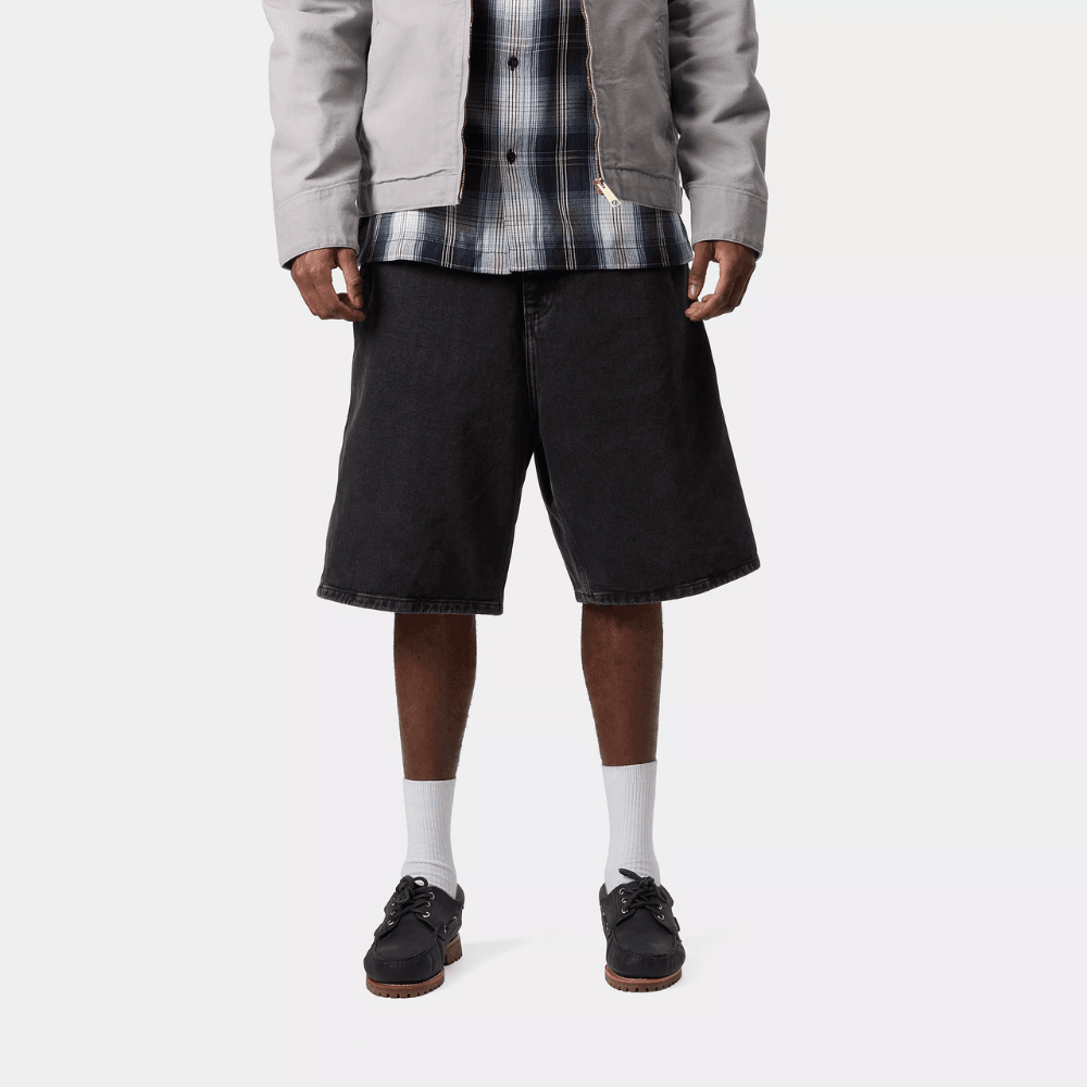 Carhartt WIP Rivet Short Black Stone Washed