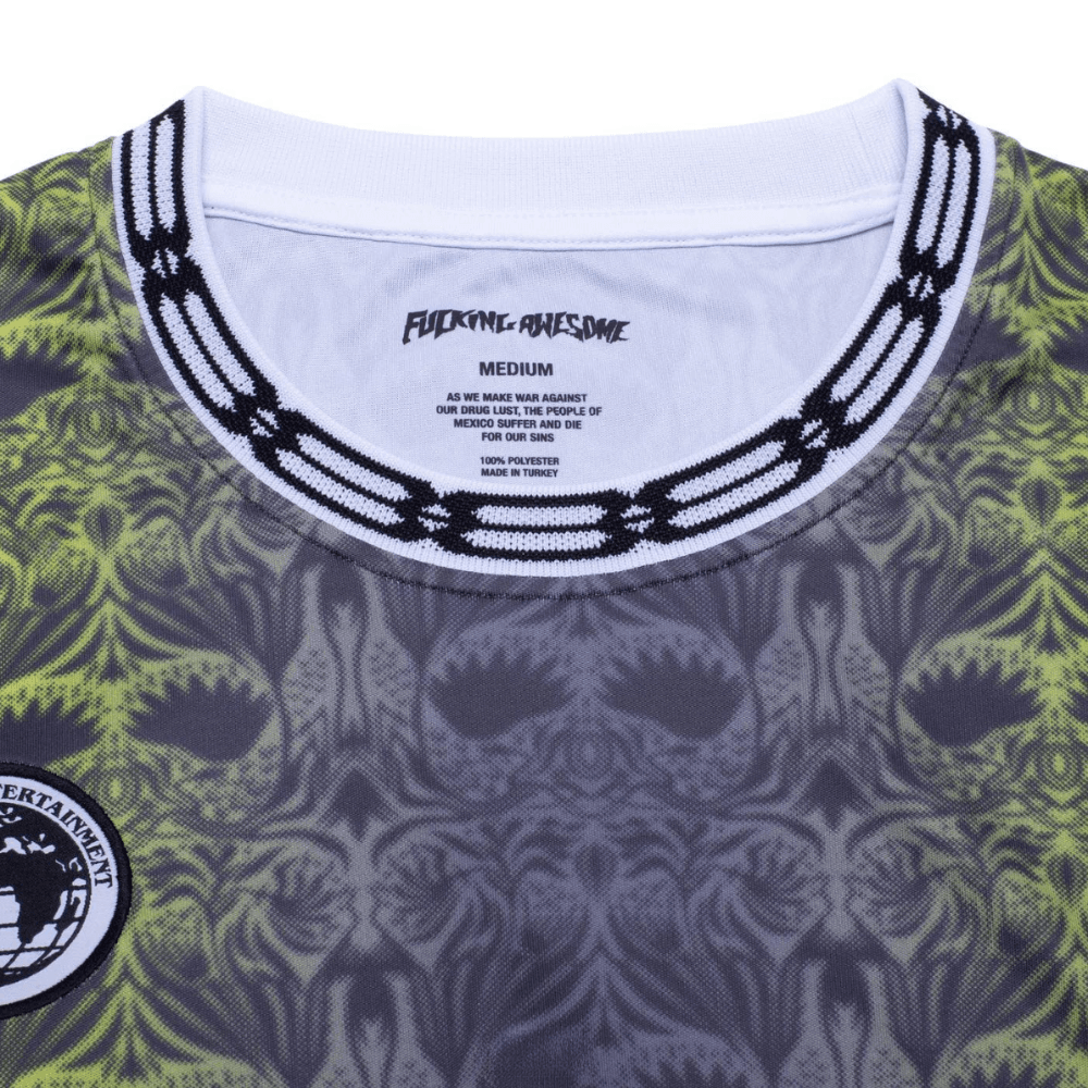 Fucking Awesome Digital Print Soccer Jersey Green