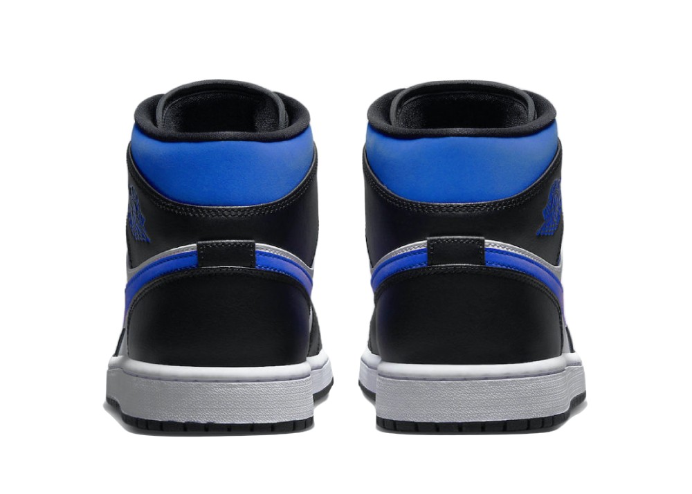 Nike Air Jordan 1 Mid White Black Royal