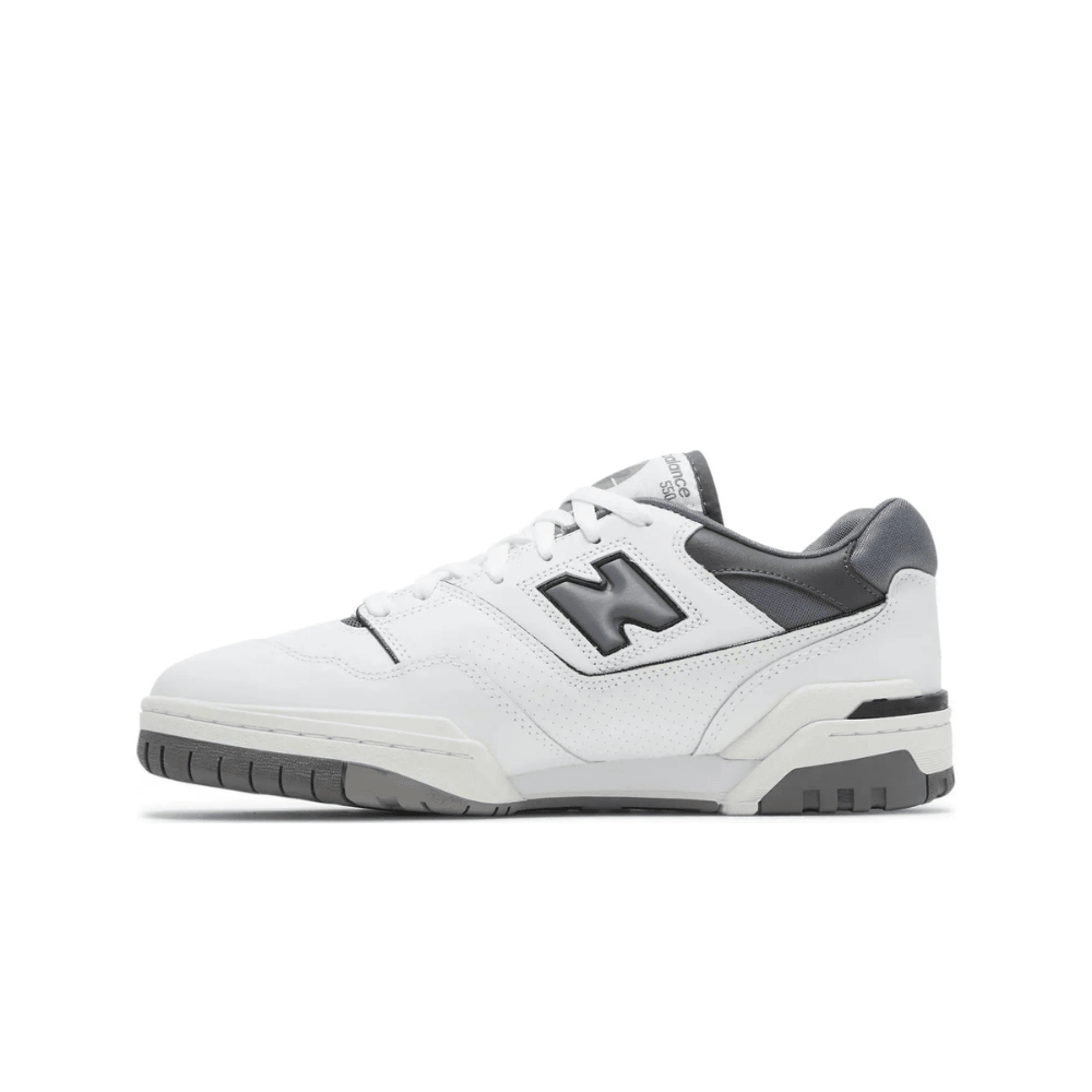 New Balance 550 White Grey Dark Grey