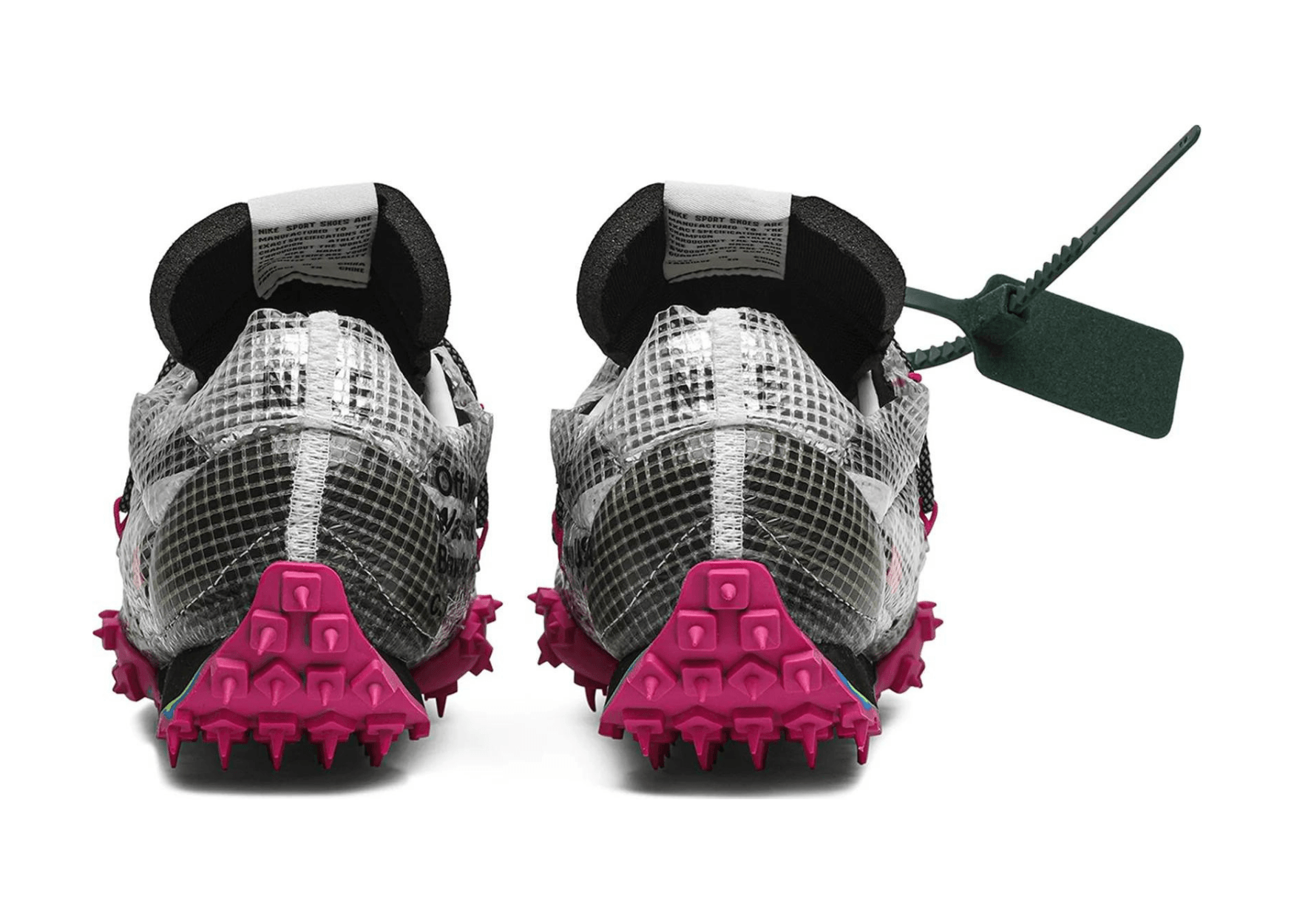 Nike Off-White x Wmns Waffle Racer 'Fuchsia'