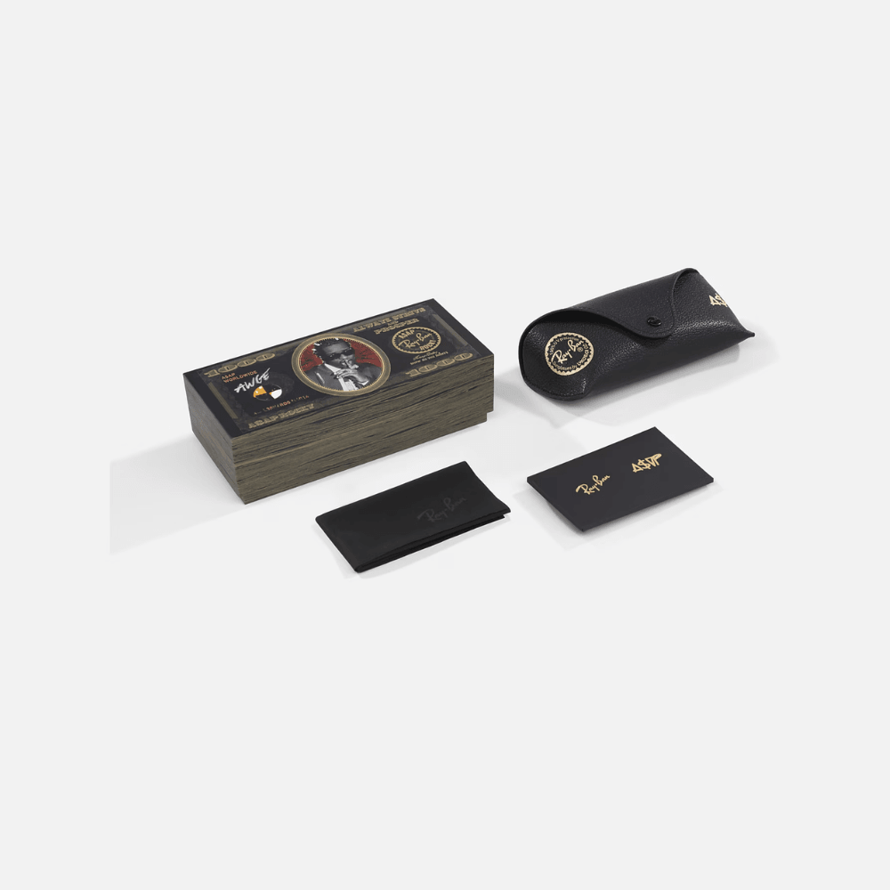 Ray-Ban x A$AP Rocky Mega Clubmaster Blacked Out Collection