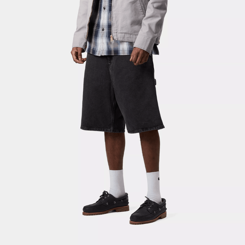 Carhartt WIP Rivet Short Black Stone Washed
