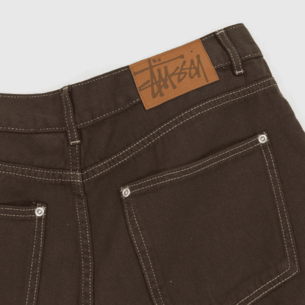 Stüssy Big Ol' Jean Shorts - Brown