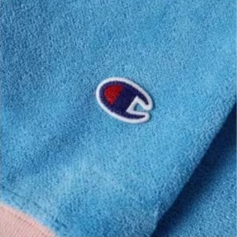 Champion Reverse Weave Vintage Terry Crew Sweat Blue