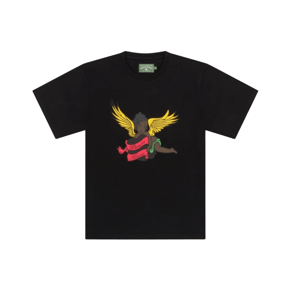 Denim Tears Black Cherub Tee