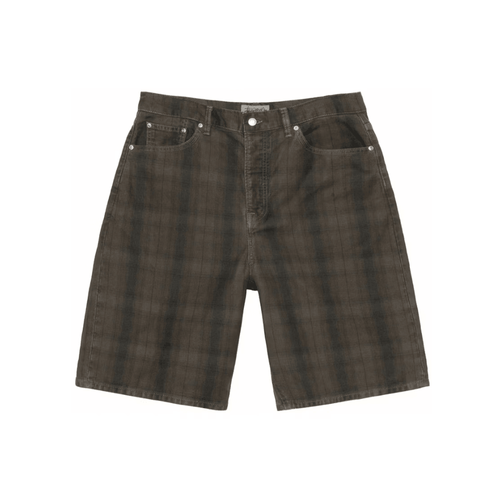 Stüssy Big Ol Shorts - Canvas Plaid
