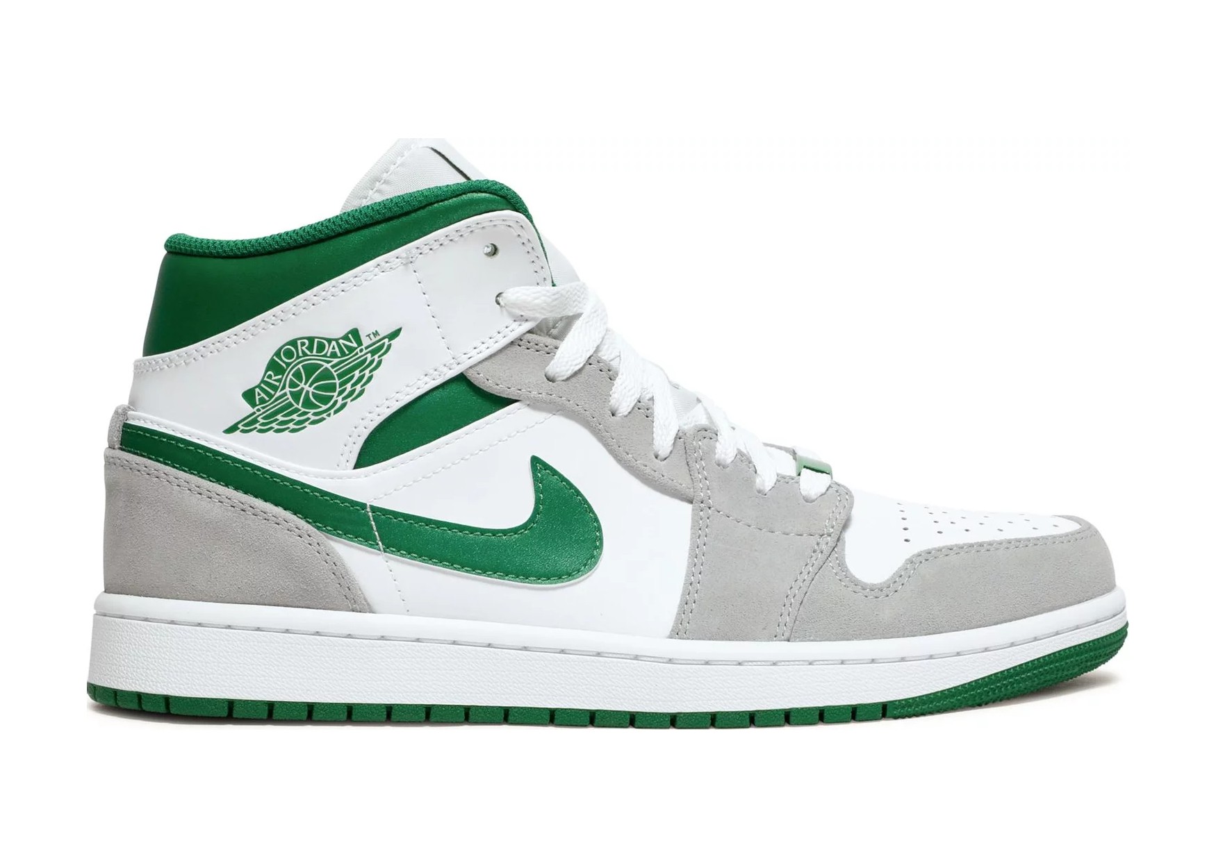 Nike Air Jordan 1 Mid Grey Green