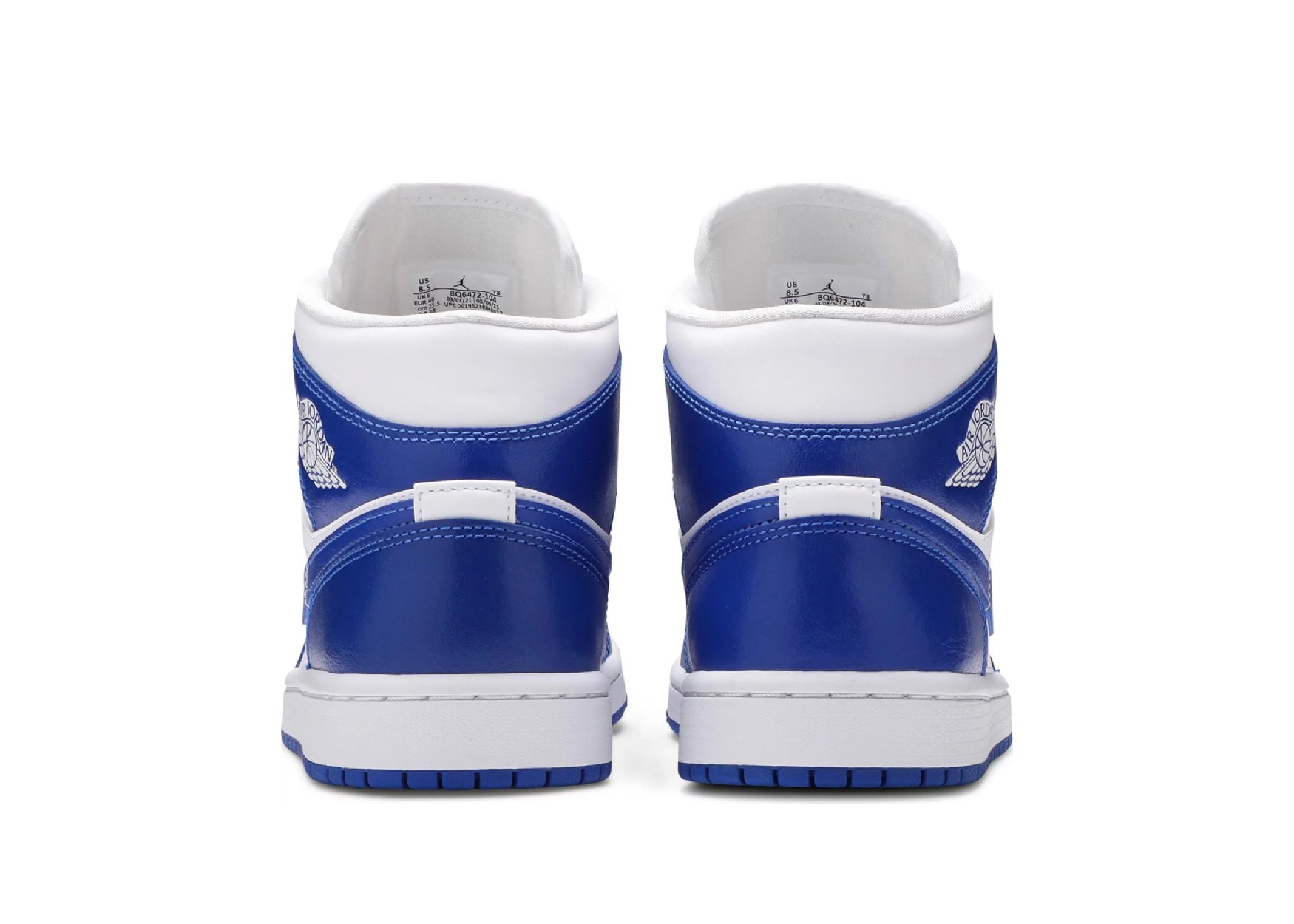 Nike Air Jordan 1 Mid Kentucky Blue 