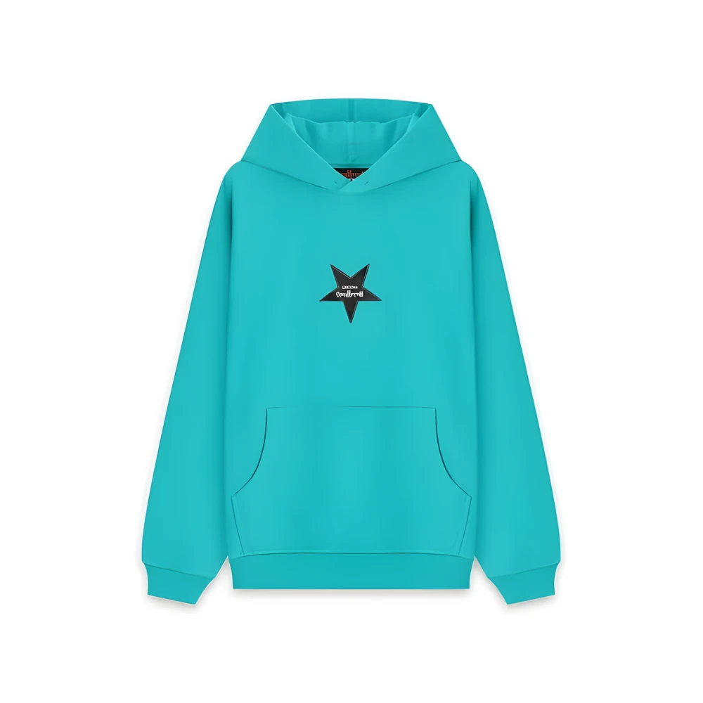 Rassvet x Slava Mogutin Cotton Hoodie Knit Blue