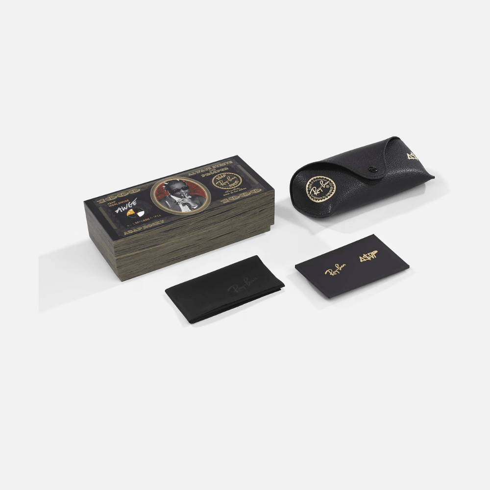 Ray-Ban x A$AP Rocky Mega Wayfarer Blacked Out Collection