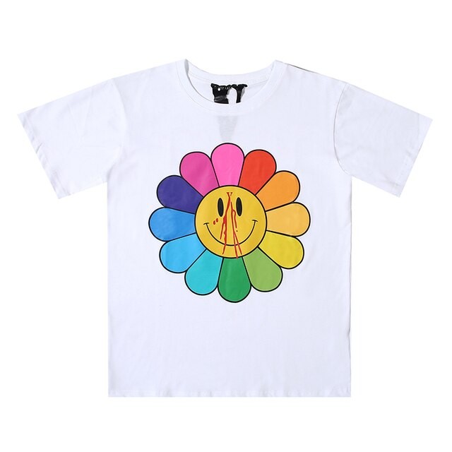 Vlone Men Flower T-shirt