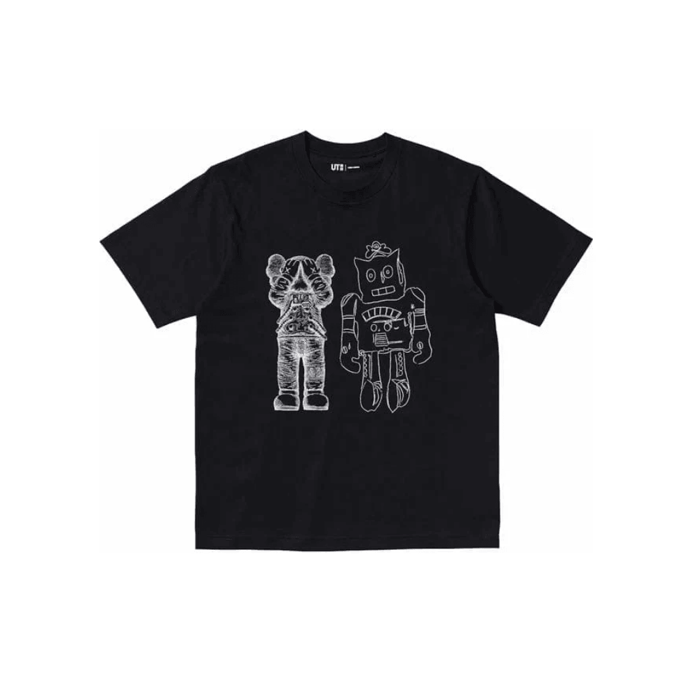 KAWS x Warhol UT Graphic T-shirt Black