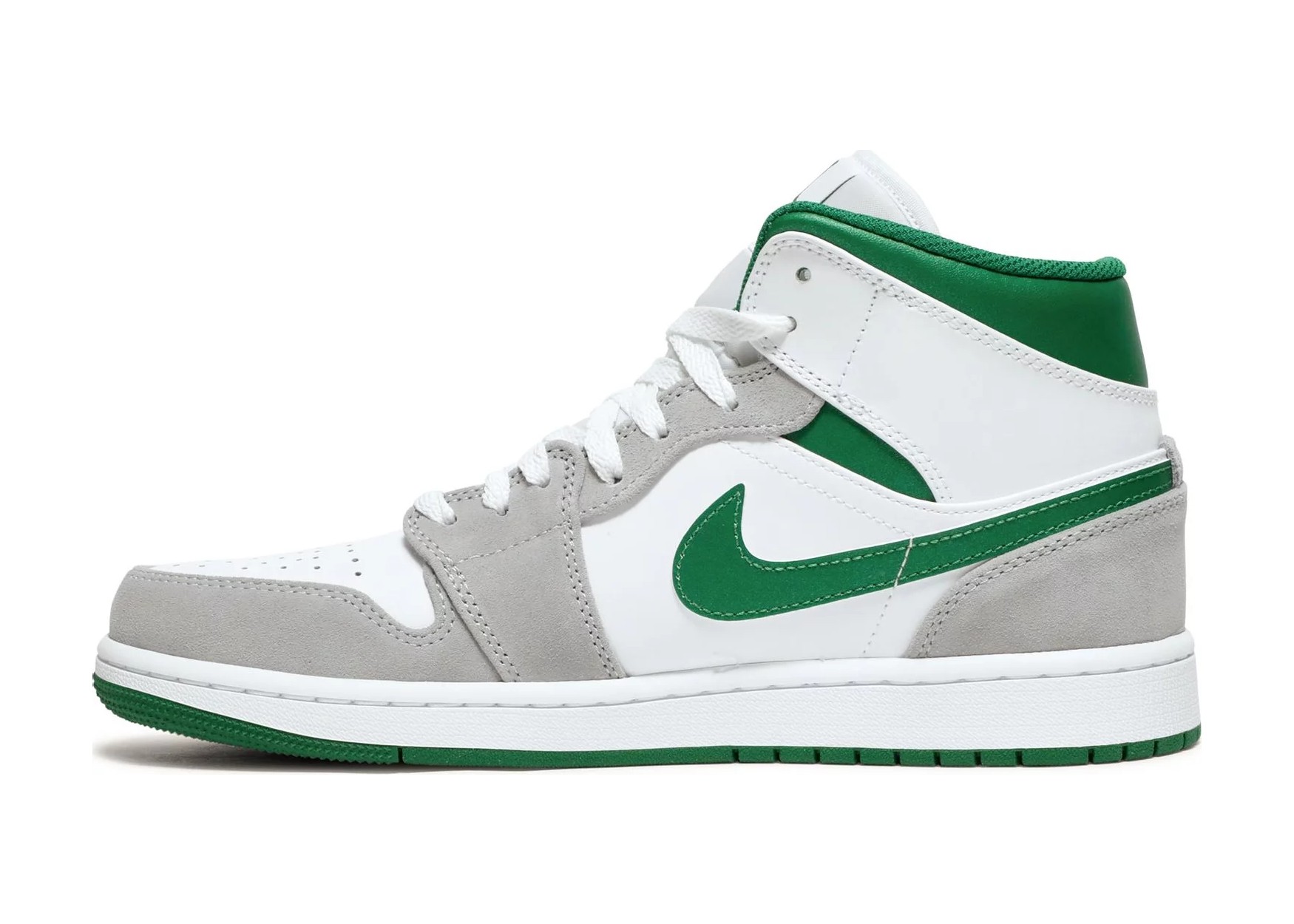 Nike Air Jordan 1 Mid Grey Green