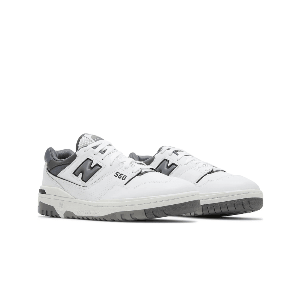 New Balance 550 White Grey Dark Grey