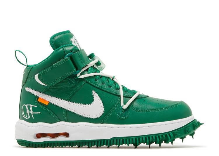 Nike Air Force 1 Mid Off White Pine Green 