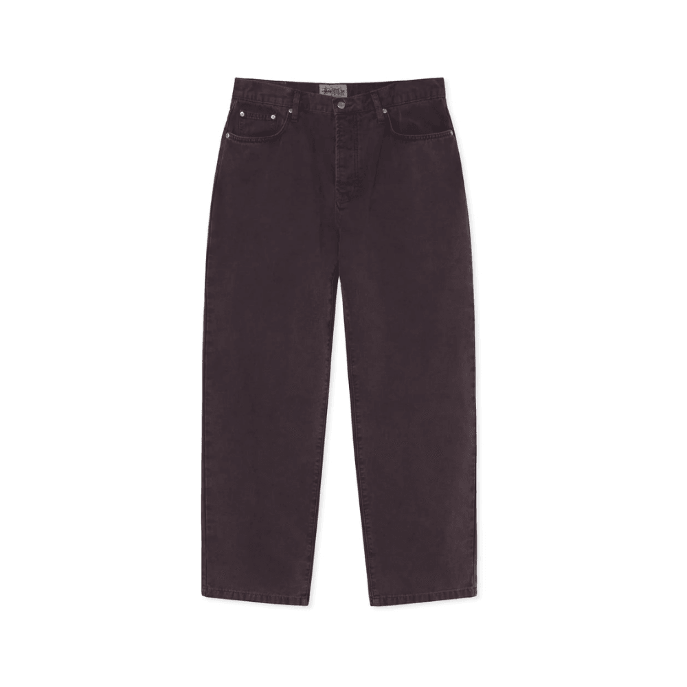 Stüssy Washed Canvas Big Ol' Jeans Purple