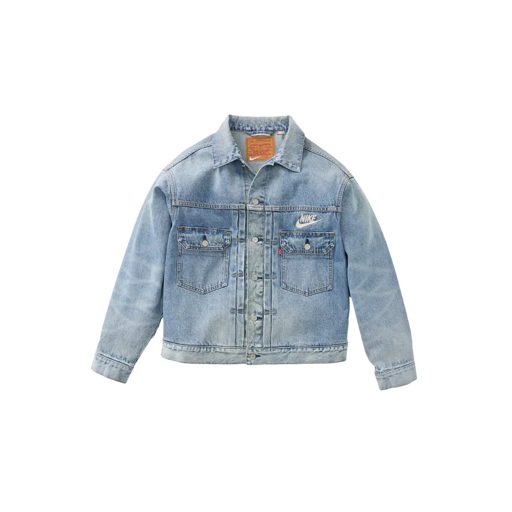 Levi's® x NIKE Trukcer Jacket Levi's X Nike Trucker Jacket | Nike x Levi's Denim Jacket
