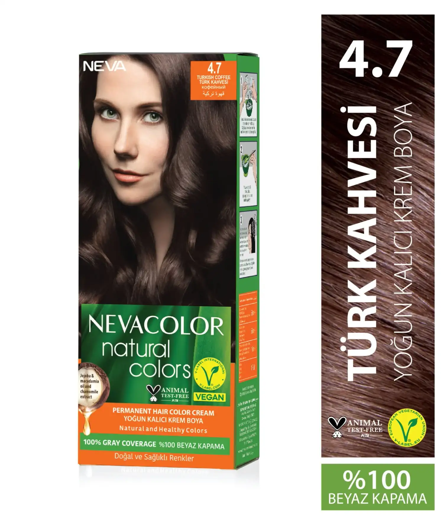 Natural Colors Saç Boyası 4.7 Türk Kahvesi