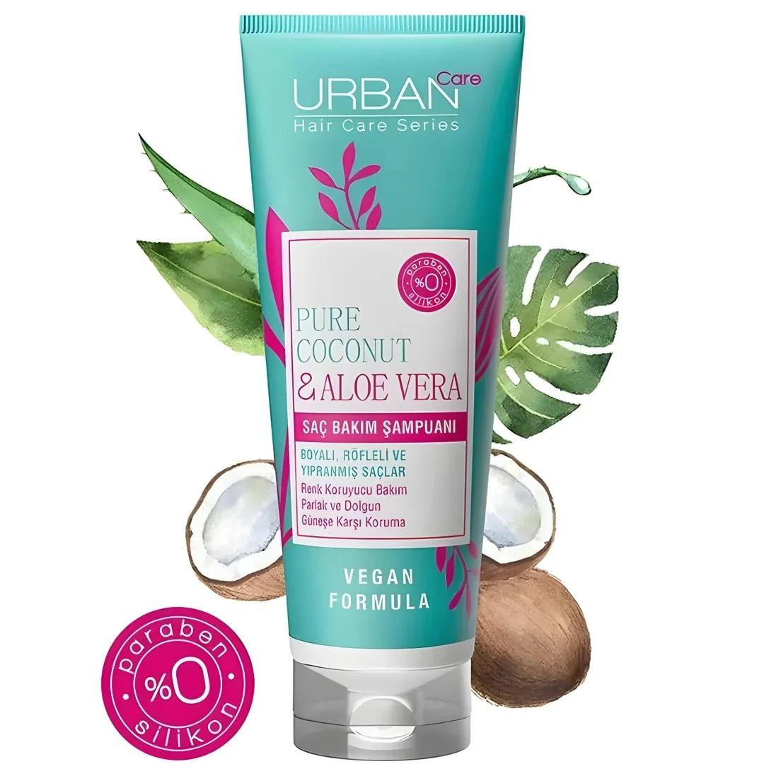 Urban Care Pure Coconut&Aloe Vera Renk Koruyucu Şampuan 250 ML