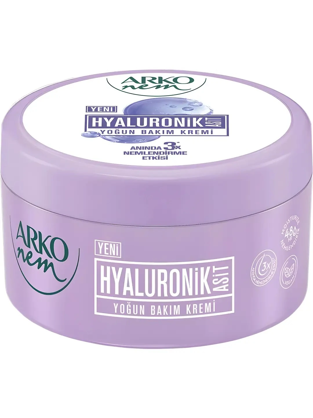 Nem Hyaluronik Asit Yoğun Bakım Kremi 250 ML