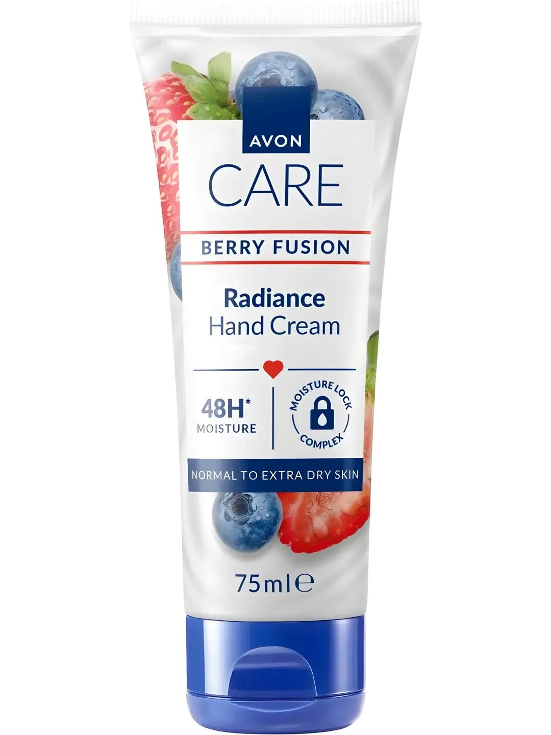 Berry Fusion El Kremi Yaban Mersini ve Çilek Özlü E Vitamini ile Normal ve Ekstra Kuru Ciltler İçin 75 ML