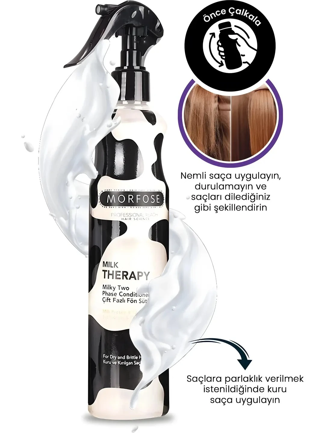 Mılk Therapy Çift Fazlı Fön Sütü 400 ML