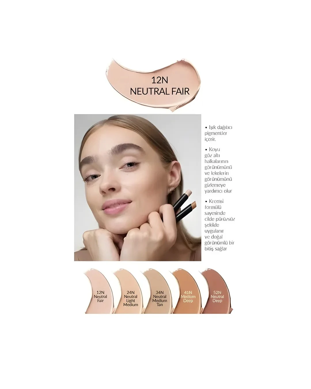 Concealer Stick Kapatıcı 12N
