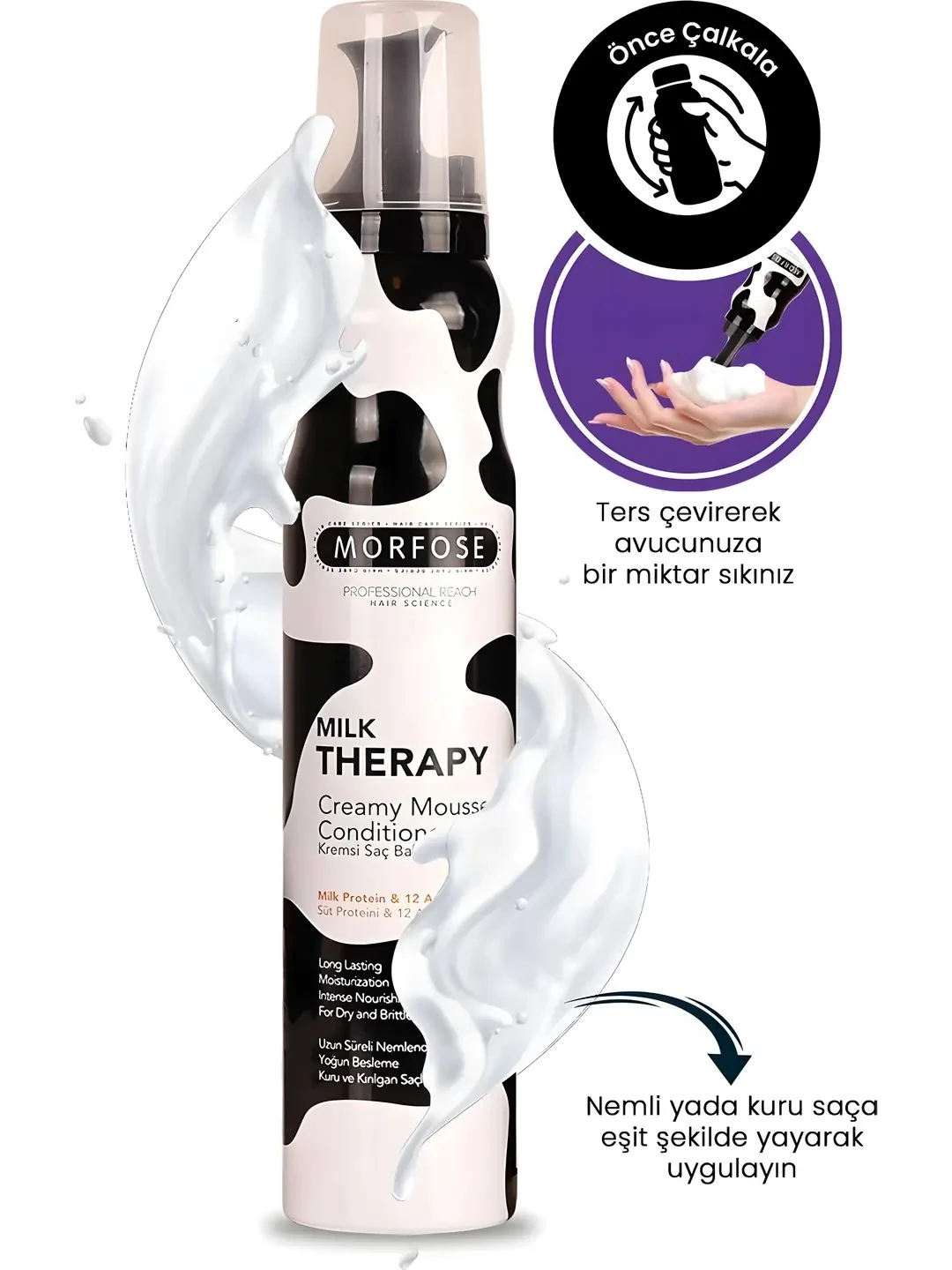 Milk Therapy Saç Köpüğü 350 ML