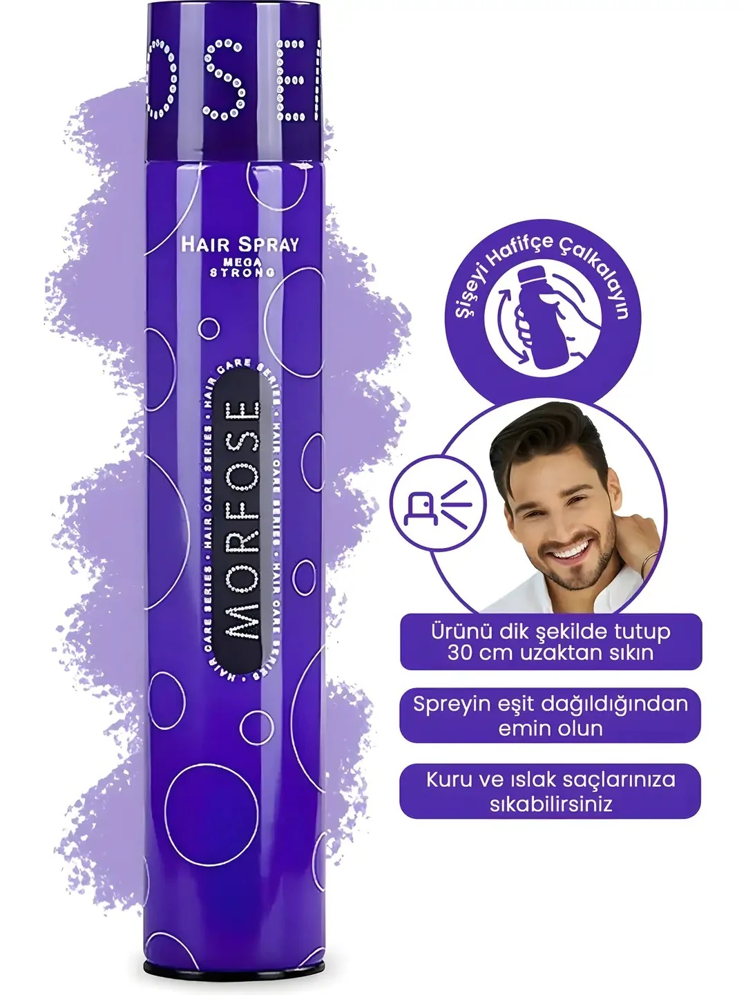 Saç Spreyi Mega Strong 400 ML