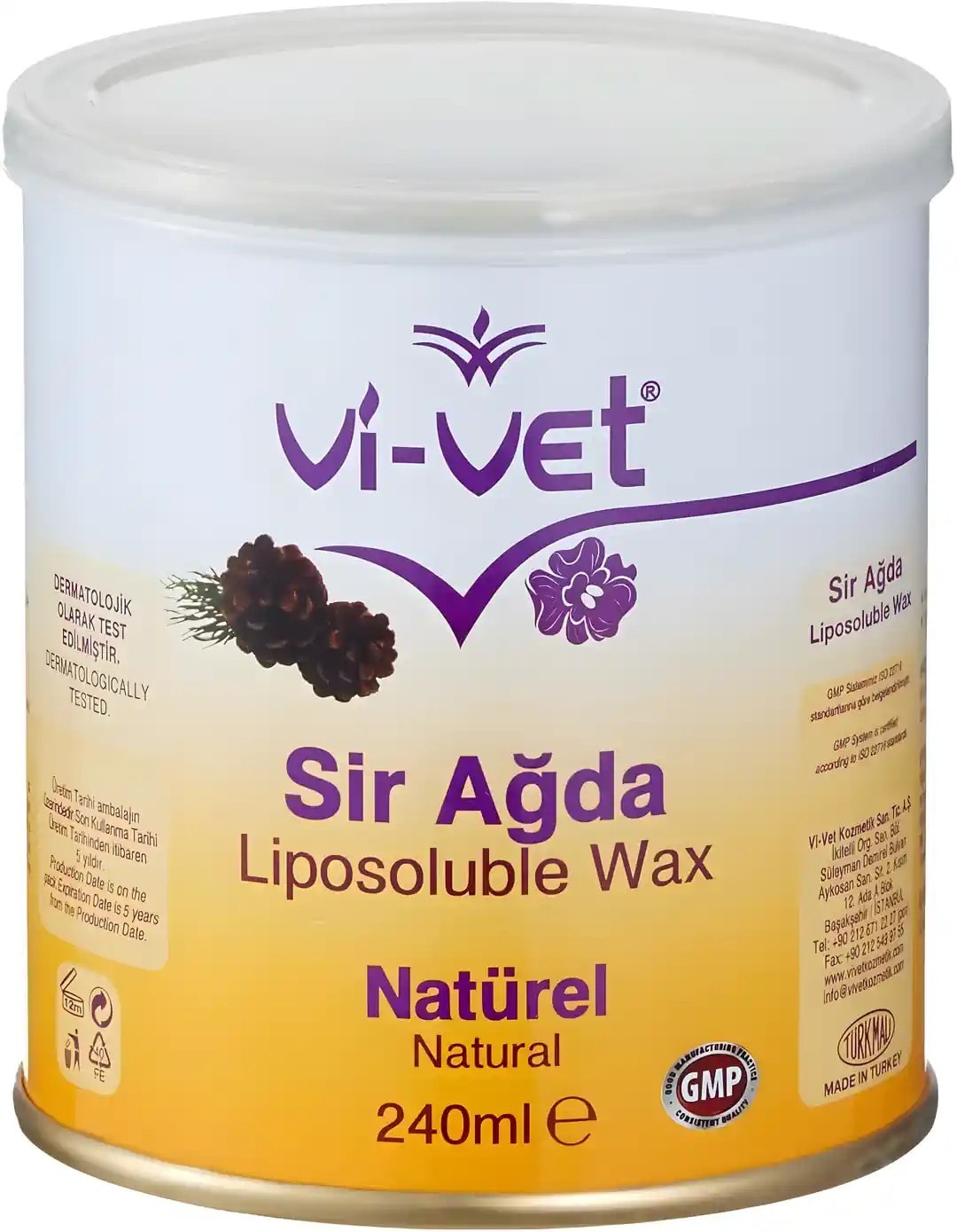 Sir Ağda Naturel Normal Ciltler 240 ML