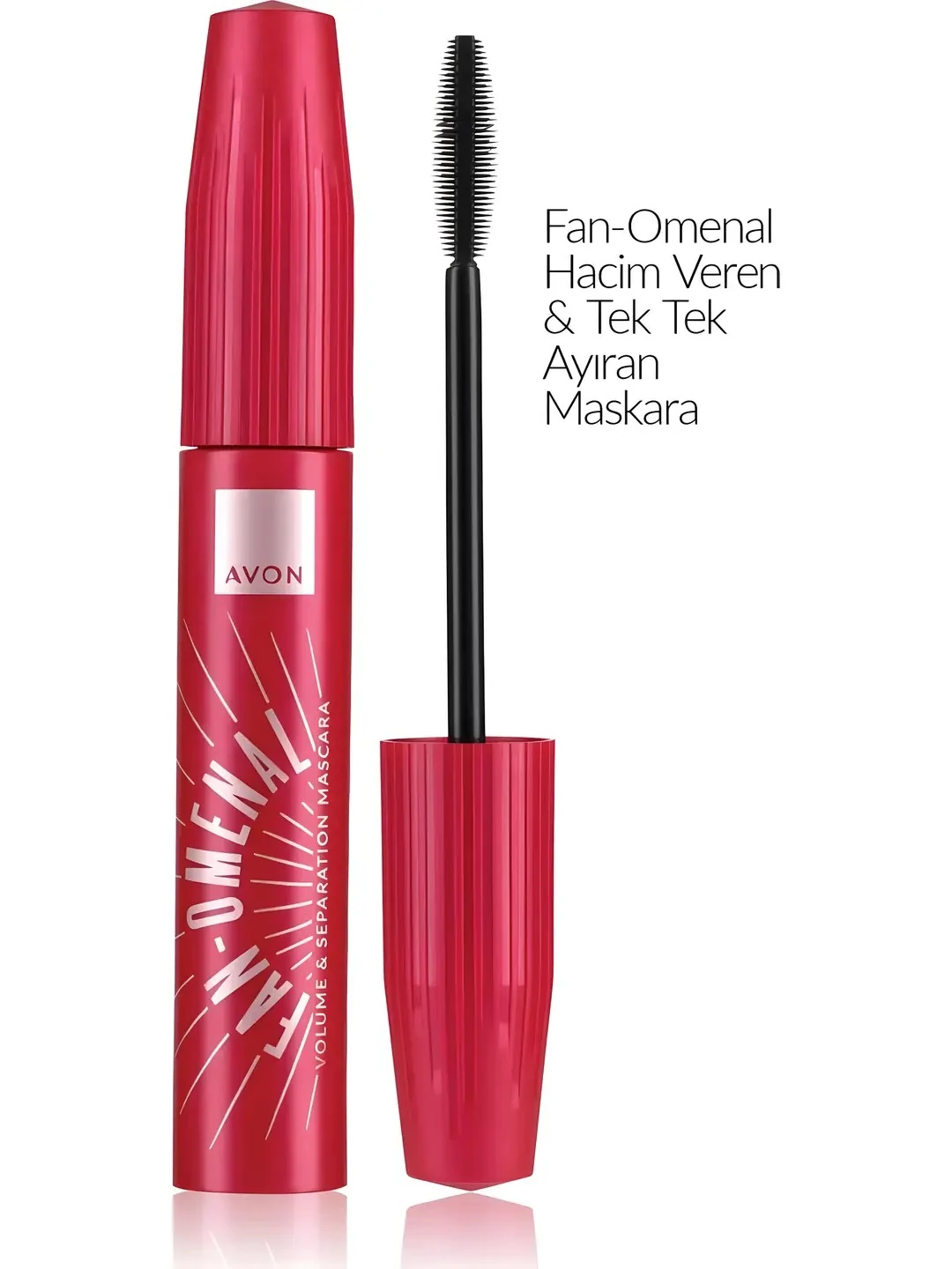 Fan-Omenal Hacim Veren & Tek Tek Ayıran Maskara Blackest Black